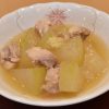 とうがんと鶏肉の煮もの